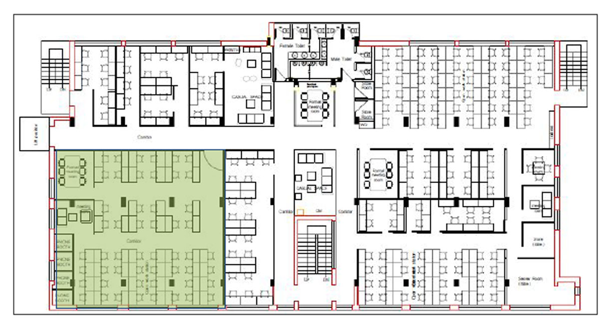Floor image for 91 Springboard - Indiranagar